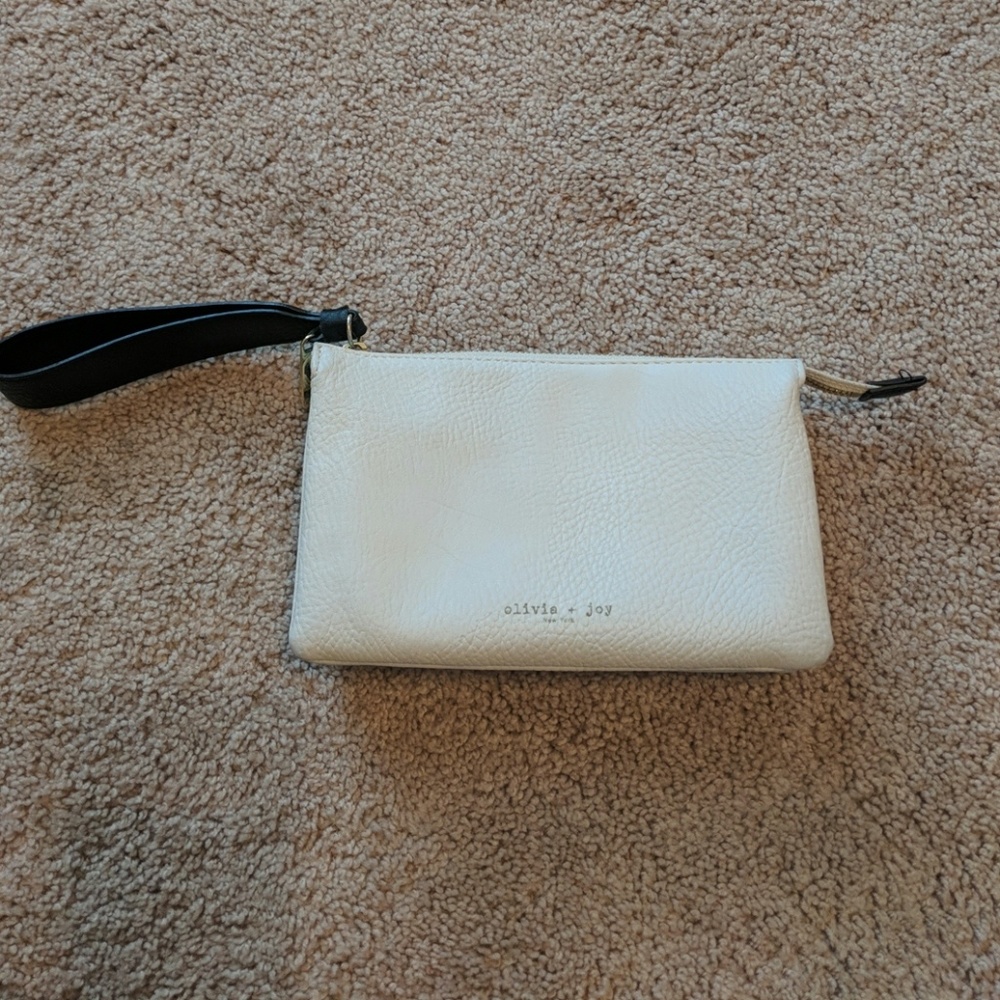 Olivia + Joy zip clutch